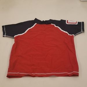Land's End swim rash guard shirt 14-16 husky boy